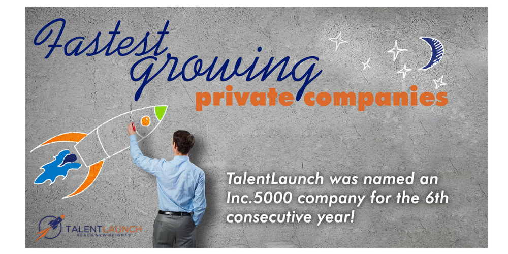 TalentLaunch Named to 2018 Inc. 5000 List of America’s Fastest-Growing Companies