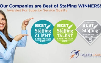 The TalentLaunch Network Picks Up 15 Best of Staffing Awards